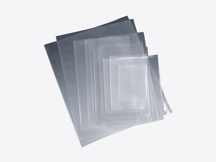 Clear LD polythene covers in assorted sizes